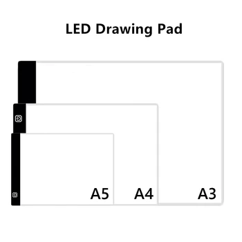 A3 A4 A5 LED Drawing Tablet Digital Graphics Pad USB LED Light Pad Copy Board Electronic Art Graphic Painting Writing Table 
A3 A4 A5 LED Drawing Tablet Digital Graphics Pad USB LED Light Pad Copy Board Electronic Art Graphic Painting Writing Table