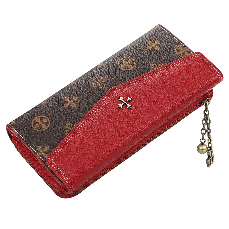 Ms. Long Zipper Wallet Retro New Chain Old Pattern Clutch Korean Version of the Mobile Phone Bag
Ms. Long Zipper Wallet Retro New Chain Old Pattern Clutch Korean Version of the Mobile Phone Bag