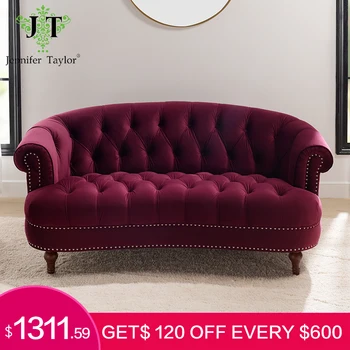 Jennifer Taylor Burgundy La Rosa Victorian Chesterfield Home Furniture 2-Seater Love Seat Kiln-Dried Birch Unique
Jennifer Taylor Burgundy La Rosa Victorian Chesterfield Home Furniture 2-Seater Love Seat Kiln-Dried Birch Unique