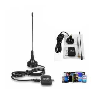 DVB-T2 DVB-T Mobile TV Tuner Receiver Digital Stick Micro USB Receiver Antenna Kit for Android Phone
DVB-T2 DVB-T Mobile TV Tuner Receiver Digital Stick Micro USB Receiver Antenna Kit for Android Phone