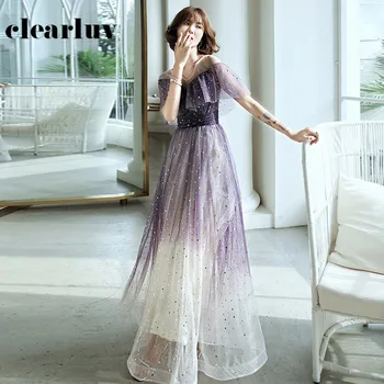 Shiny Sequin Evening Dresses R237 Ruched Short Sleeve Banquet Dress For Girls V-Neck Robe De Soiree A-Line Elegant Vestidos
Shiny Sequin Evening Dresses R237 Ruched Short Sleeve Banquet Dress For Girls V-Neck Robe De Soiree A-Line Elegant Vestidos