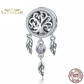 Dreamcatcher Diy 925 sterling silver original spacer beads natural stone for jewelry making Fit pandora charms bracelet
Dreamcatcher Diy 925 sterling silver original spacer beads natural stone for jewelry making Fit pandora charms bracelet
