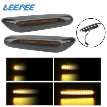 Dynamic LED Side Marker Light Turn Signal Lights For BMW E90 E91 E92 E93 E60 E87 E82 E61 Flowing Water Car Indicator Error Free
Dynamic LED Side Marker Light Turn Signal Lights For BMW E90 E91 E92 E93 E60 E87 E82 E61 Flowing Water Car Indicator Error Free
