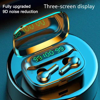 2000mah Bluetooth Earphone V5.0 TWS Wireless Earphones LED with Microphone Earphones Waterproof Noise Cancel Headset Earbuds
2000mah Bluetooth Earphone V5.0 TWS Wireless Earphones LED with Microphone Earphones Waterproof Noise Cancel Headset Earbuds