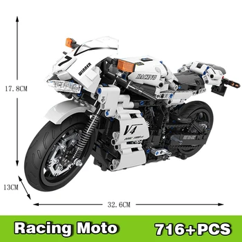 Simulation Racing Motorcycle Technology Assembly Building Blocks Educational Toys Gift For Children Boy Technic Autocycle Bricks
Simulation Racing Motorcycle Technology Assembly Building Blocks Educational Toys Gift For Children Boy Technic Autocycle Bricks