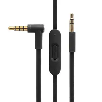 Replacement Audio Cable with Mic and Control For Beats by Dr Dre Headphones Solo Studio Pro Detox Wireless Mixr Executive Pill
Replacement Audio Cable with Mic and Control For Beats by Dr Dre Headphones Solo Studio Pro Detox Wireless Mixr Executive Pill
