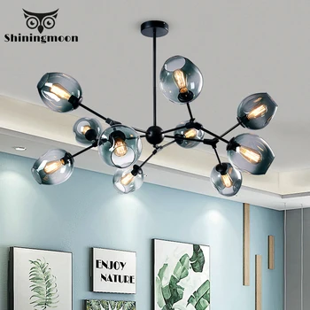 Modern glass pendant lights nordic designer Home Decor Dinning Room Hanging Lamps Restaurant lustre Parlor pendant lamp fixtures 
Modern glass pendant lights nordic designer Home Decor Dinning Room Hanging Lamps Restaurant lustre Parlor pendant lamp fixtures