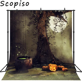 Scopiso Halloween Photography Backdrop Pumpkin Moon Magic Witch Soup Pot Tree Photo Background Studio Prop
Scopiso Halloween Photography Backdrop Pumpkin Moon Magic Witch Soup Pot Tree Photo Background Studio Prop