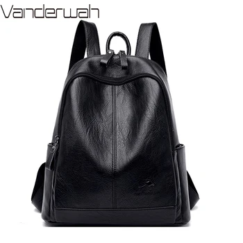 Casual Designer Backpack Women Famous Brand Leather Bag Female Backpacks for School Teenagers Girls Traveling Backpack Sac A Dos
Casual Designer Backpack Women Famous Brand Leather Bag Female Backpacks for School Teenagers Girls Traveling Backpack Sac A Dos