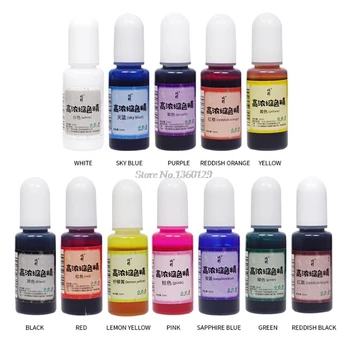 10g/bottle Second Generation Floral High Concentration Resin Color Fine Leakproof Design Ink DIY Crystal Epoxy Dyeing Pigment 
10g/bottle Second Generation Floral High Concentration Resin Color Fine Leakproof Design Ink DIY Crystal Epoxy Dyeing Pigment