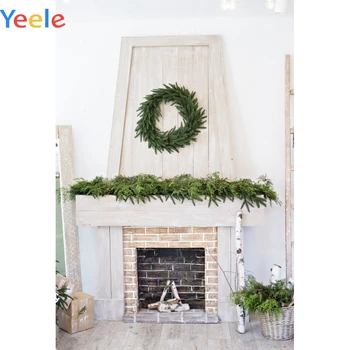 Yeele Merry Christmas White Fireplace Pine Branch Background Photophone Photo Studio Photography for Decoration Customized Size
Yeele Merry Christmas White Fireplace Pine Branch Background Photophone Photo Studio Photography for Decoration Customized Size