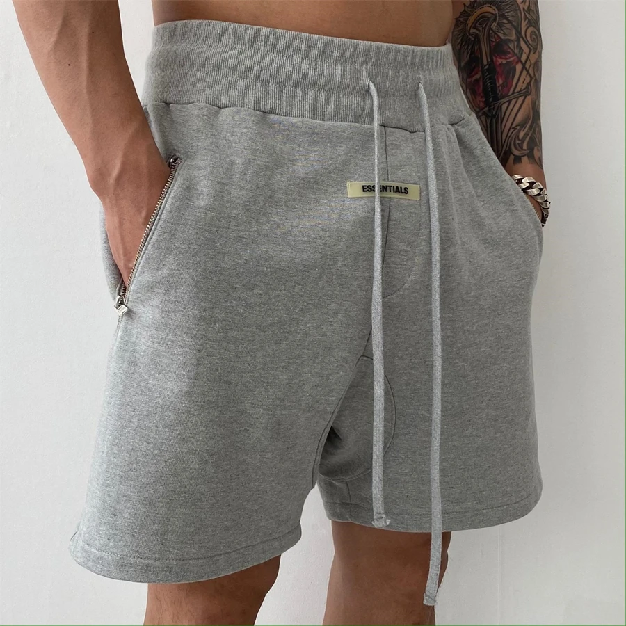 Yaz Essentials şort Hip Hop yüksek sokak erkek yüksek kalite moda pamuk tasarımcı kıyafetleri erkek şort Yaz Essentials şort Hip Hop yüksek sokak erkek yüksek kalite moda pamuk tasarımcı kıyafetleri erkek şort