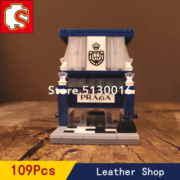 In Stock Sembo Creator Mini Street View Series Leather Shop Boys And Girls Assembly Roy Gift Model Building Blocks 109PCS SD6035
In Stock Sembo Creator Mini Street View Series Leather Shop Boys And Girls Assembly Roy Gift Model Building Blocks 109PCS SD6035