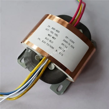 200V 0.02A 2*6*1A Transformer R Core R20 16VA custom transformer 230V copper shield for pre-amplifier power supply
200V 0.02A 2*6*1A Transformer R Core R20 16VA custom transformer 230V copper shield for pre-amplifier power supply