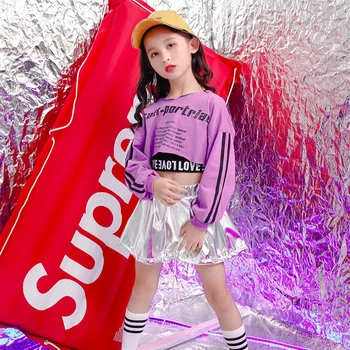 2020 new Children Sir Dance Clothing Show Hip Hop Suit Girl Hiphop Hip-hop Clothes Navel Navel Performance clothing
2020 new Children Sir Dance Clothing Show Hip Hop Suit Girl Hiphop Hip-hop Clothes Navel Navel Performance clothing