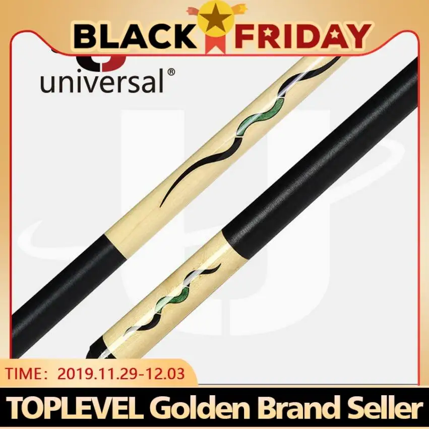 New Universal Billiard UN115-2 Pool Cue Stick 12.75mm Tip Technology Handle Professional Handmade for Athletes China 2019 
New Universal Billiard UN115-2 Pool Cue Stick 12.75mm Tip Technology Handle Professional Handmade for Athletes China 2019