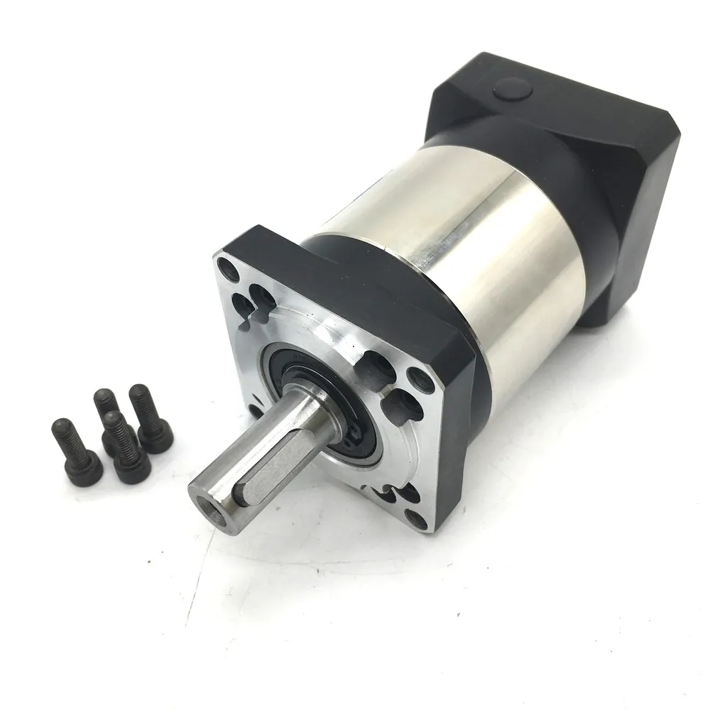 High Precision Speed Ratio 20:1 Planetary Reducer 12Arcmin 19mm Input Gearbox for NEMA42 110MM Stepper Motor Mask machine
High Precision Speed Ratio 20:1 Planetary Reducer 12Arcmin 19mm Input Gearbox for NEMA42 110MM Stepper Motor Mask machine