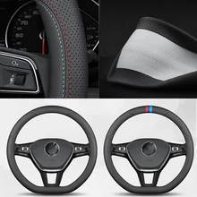 For NISSAN Qashgai Patrol Kicks Leather Steering Wheel Cover Four Seasons Universal Breathable Sweat-absorbent Moisture
For NISSAN Qashgai Patrol Kicks Leather Steering Wheel Cover Four Seasons Universal Breathable Sweat-absorbent Moisture