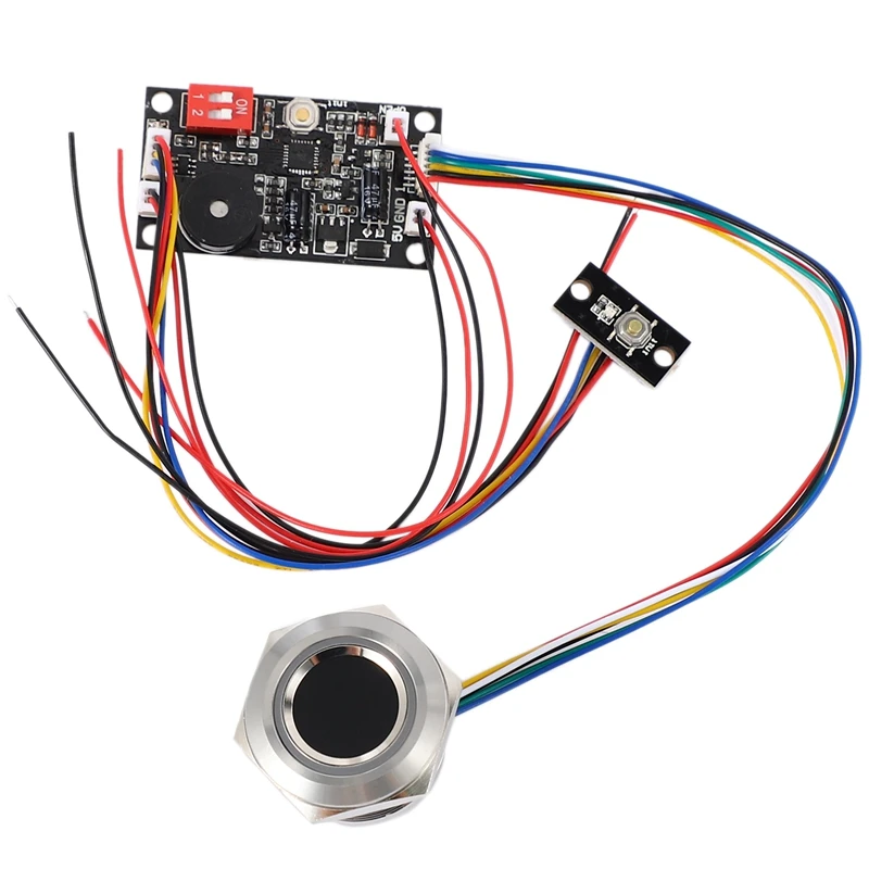 K200 Access Control Fingerprint Control Board + R503 Fingerprint Module Two-Color Ring Indicator Access Control
K200 Access Control Fingerprint Control Board + R503 Fingerprint Module Two-Color Ring Indicator Access Control