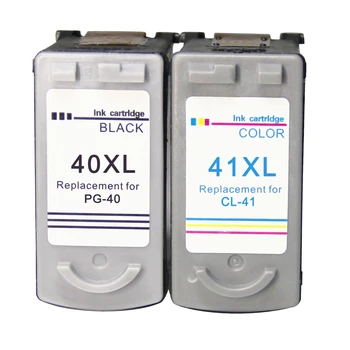 PG40 CL41 Ink Cartridge Replacement for Canon PG40 CL41 PG-40 CL-41 iP1600 IP1700 IP1800 MP140 MP450 MP470 MX300 printer
PG40 CL41 Ink Cartridge Replacement for Canon PG40 CL41 PG-40 CL-41 iP1600 IP1700 IP1800 MP140 MP450 MP470 MX300 printer