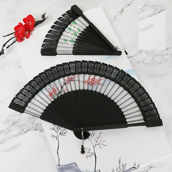 Silk Fan Chinese Japanese Style Folding Fan Home Decoration Art Craft Gift Wedding Hand-painted Hollow Classical Craft Gift Fan
Silk Fan Chinese Japanese Style Folding Fan Home Decoration Art Craft Gift Wedding Hand-painted Hollow Classical Craft Gift Fan