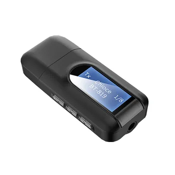 5.0 Bluetooth Adapter Wireless LCD Display Audio Receiver Phone Computer Audio Transmitter
5.0 Bluetooth Adapter Wireless LCD Display Audio Receiver Phone Computer Audio Transmitter