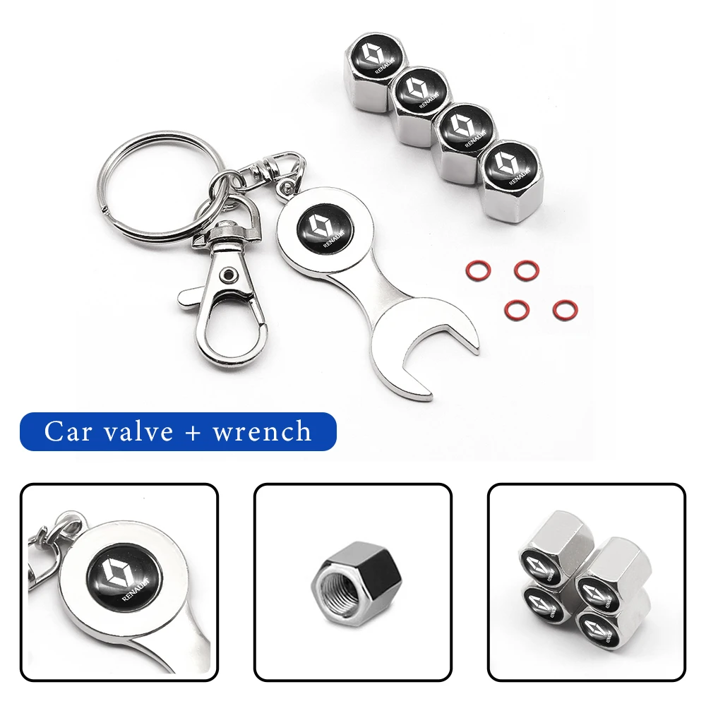 4pcs Wheel Tire Valve Caps Wheel Tire Parts Valve Stem Caps Cover Car Logo Keychain For Renault Twingo Clio Captur Megane 2 3
4pcs Wheel Tire Valve Caps Wheel Tire Parts Valve Stem Caps Cover Car Logo Keychain For Renault Twingo Clio Captur Megane 2 3