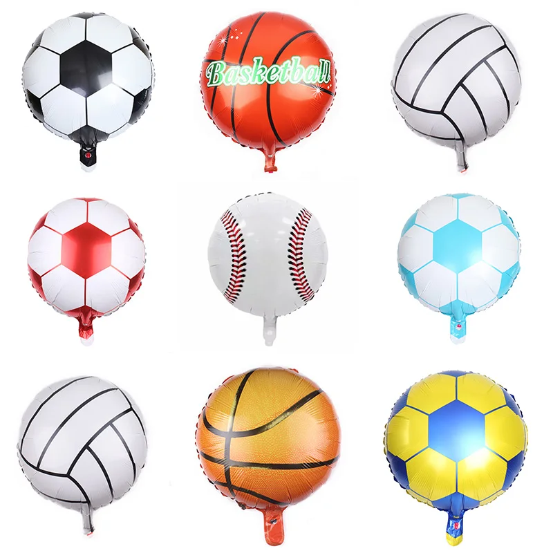 1/10pcs 18inch Round Sport Ball Shape Foil Balloons Football Birthday Party Decorations Kid Boy World CupSoccer Party Supplies 
1/10pcs 18inch Round Sport Ball Shape Foil Balloons Football Birthday Party Decorations Kid Boy World CupSoccer Party Supplies