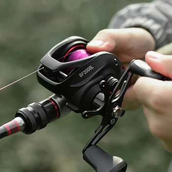 BF2000 Baitcasting Reel High Speed 7.2:1 Gear Ratio 12+1BB Fresh/Saltwater Magnetic Brake System Ultralight Fishing Reel
BF2000 Baitcasting Reel High Speed 7.2:1 Gear Ratio 12+1BB Fresh/Saltwater Magnetic Brake System Ultralight Fishing Reel