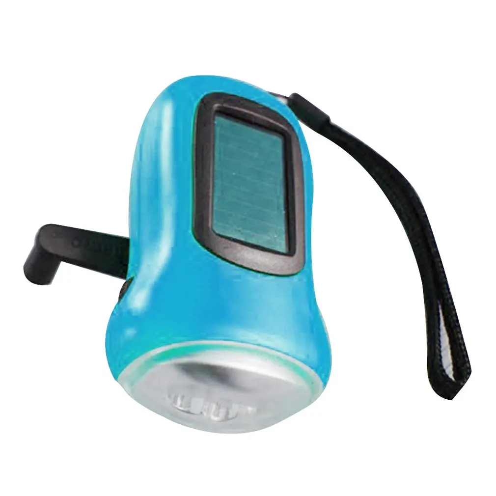 Mini 3 LED Solar Powered Hand Crank Flashlight Rechargeable LED Emergency Tent Camping Torch Light Portable for Outdoors Use
Mini 3 LED Solar Powered Hand Crank Flashlight Rechargeable LED Emergency Tent Camping Torch Light Portable for Outdoors Use