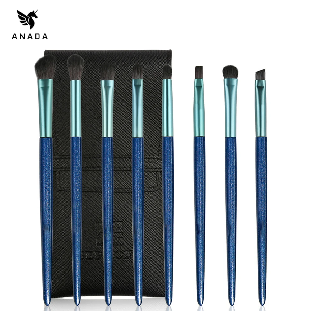 ANADA 8PCS Makeup Brushes Eyeshadow Blending Eyebrow Brush Natural Hair Cosmetic Tools Kit Essential Eye Makeup Brush Set
ANADA 8PCS Makeup Brushes Eyeshadow Blending Eyebrow Brush Natural Hair Cosmetic Tools Kit Essential Eye Makeup Brush Set