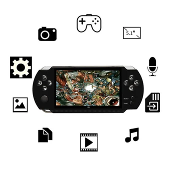 X9 5.1 Inch Handheld Game Console 8GB Video Game Player Built-In 300 Games Handheld Retro Console for Kids Adults
X9 5.1 Inch Handheld Game Console 8GB Video Game Player Built-In 300 Games Handheld Retro Console for Kids Adults