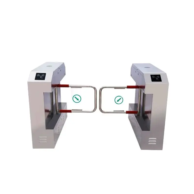 High Quality Stainless Steel RFID Card Access Control Automatic Turnstile Revolving Door Crowd |
