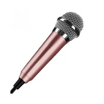 Portable 3.5mm Stereo Studio Mic KTV Karaoke Mini Microphone For Cell Phone Laptop PC Desktop Small Size Microphone
Portable 3.5mm Stereo Studio Mic KTV Karaoke Mini Microphone For Cell Phone Laptop PC Desktop Small Size Microphone