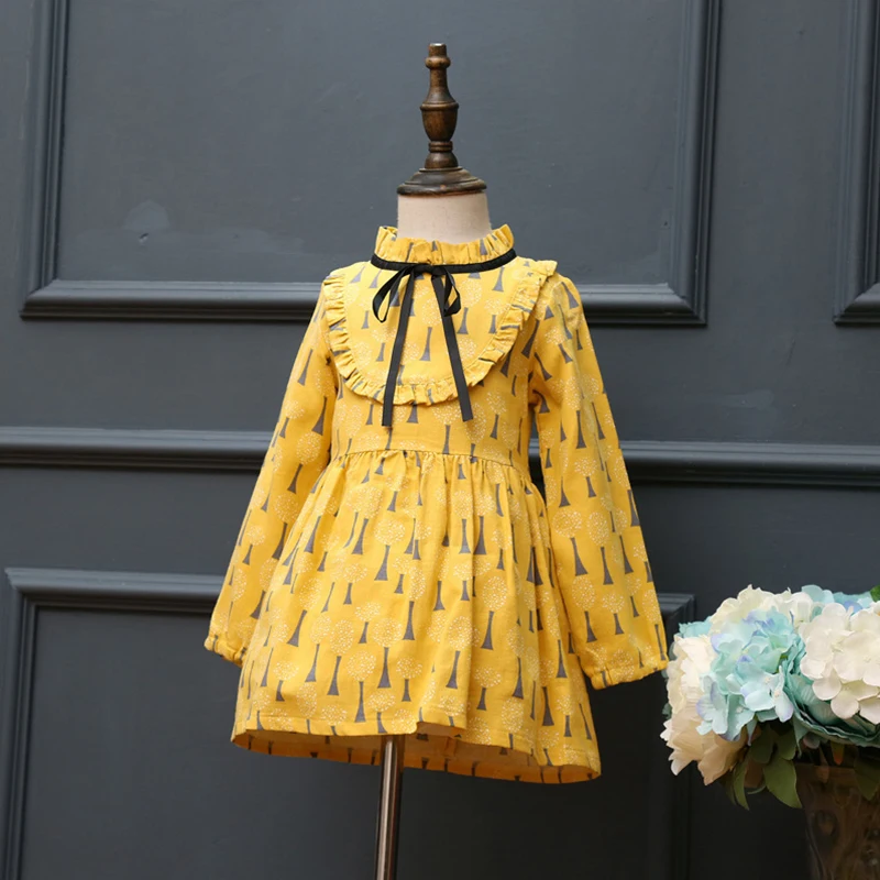 Girls Korean Version of Lady Temperament Children's Rural Style Patchwork Dress Autumn Girls' Dresses Children's Skirt
Girls Korean Version of Lady Temperament Children's Rural Style Patchwork Dress Autumn Girls' Dresses Children's Skirt