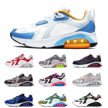 New 200 men running shoes White Metallic Gold Rasta Desert sand Royal Pulse breathable mens trainer air mens sports sneaker
New 200 men running shoes White Metallic Gold Rasta Desert sand Royal Pulse breathable mens trainer air mens sports sneaker