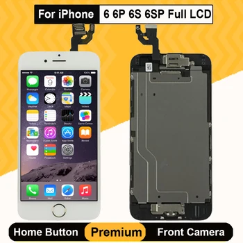 AAA Full Set LCD For iPhone 6 6S 6P 6SP Display Digitizer Assembly 3D Touch Screen Replacement Front Camera Earpiece Speaker
AAA Full Set LCD For iPhone 6 6S 6P 6SP Display Digitizer Assembly 3D Touch Screen Replacement Front Camera Earpiece Speaker