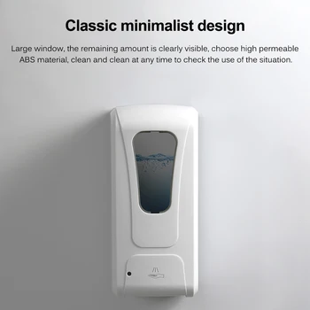 Punch-Free Automatic Disinfection Machine Wall-Mounted 1000ml Automatic Disinfection Device Soap Dispenser No Battery New
Punch-Free Automatic Disinfection Machine Wall-Mounted 1000ml Automatic Disinfection Device Soap Dispenser No Battery New