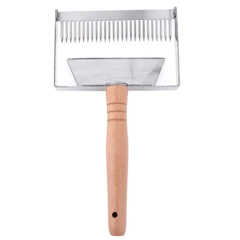 best quality Uncapping Fork Iron Honeycomb Honey Scraper Wooden Handle Beekeeping Tool Apicultura Equipment Uncapping fork
best quality Uncapping Fork Iron Honeycomb Honey Scraper Wooden Handle Beekeeping Tool Apicultura Equipment Uncapping fork
