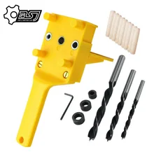 Quick Wood Doweling Jig ABS Plastic Handheld Pocket Hole Jig System 6/8/10mm Drill Bit Hole Puncher For Carpentry Dowel Joints
Quick Wood Doweling Jig ABS Plastic Handheld Pocket Hole Jig System 6/8/10mm Drill Bit Hole Puncher For Carpentry Dowel Joints