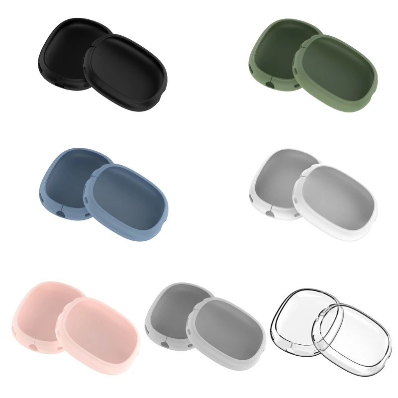 Soft Silicone Cover Earphone Protector Sleeve Case for airpods max Headphones |