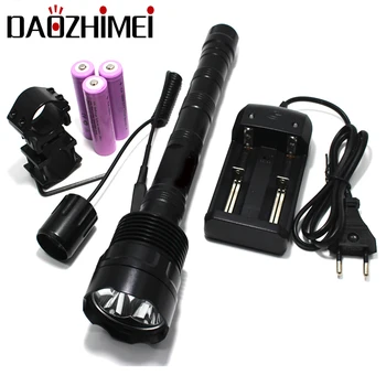 6000 Lumens powerful 3T6 Hunting Flashlight 5 Mode Tactical LED Flash Light Torch +Battery Charger +Remote Switch Gun Mount
6000 Lumens powerful 3T6 Hunting Flashlight 5 Mode Tactical LED Flash Light Torch +Battery Charger +Remote Switch Gun Mount