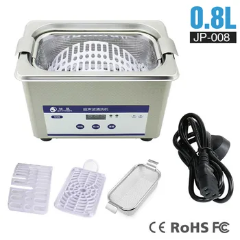 800ml Stainless Digital Ultrasonic Cleaner Bath Jewelry Metal Parts Cutters Stones Dental Toothbrush PCB Tools Sonic Cleaner
800ml Stainless Digital Ultrasonic Cleaner Bath Jewelry Metal Parts Cutters Stones Dental Toothbrush PCB Tools Sonic Cleaner