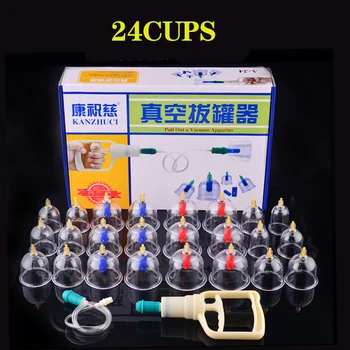 12pcs/24Pcs Vacuum Cupping Set Apparatus Relax Massager Ventosa Curve Suction Cup Pumps Ventouse Anti Cellulite Massage Jars 
12pcs/24Pcs Vacuum Cupping Set Apparatus Relax Massager Ventosa Curve Suction Cup Pumps Ventouse Anti Cellulite Massage Jars