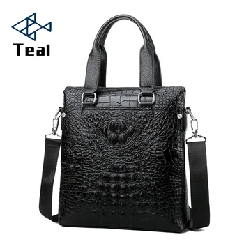 Men's Bag Briefcase Vertical Section Business Casual Crocodile Pattern Drop-shipping Men's Shoulder Messenger Bag
Men's Bag Briefcase Vertical Section Business Casual Crocodile Pattern Drop-shipping Men's Shoulder Messenger Bag