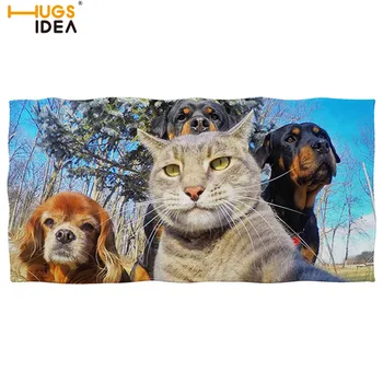 Funny Cat and German Shepherd Dog Selfie Print Beach Towel Microfiber Animal Design Towel Pool Body Cover Blanket Dry Hand Towel
Funny Cat and German Shepherd Dog Selfie Print Beach Towel Microfiber Animal Design Towel Pool Body Cover Blanket Dry Hand Towel