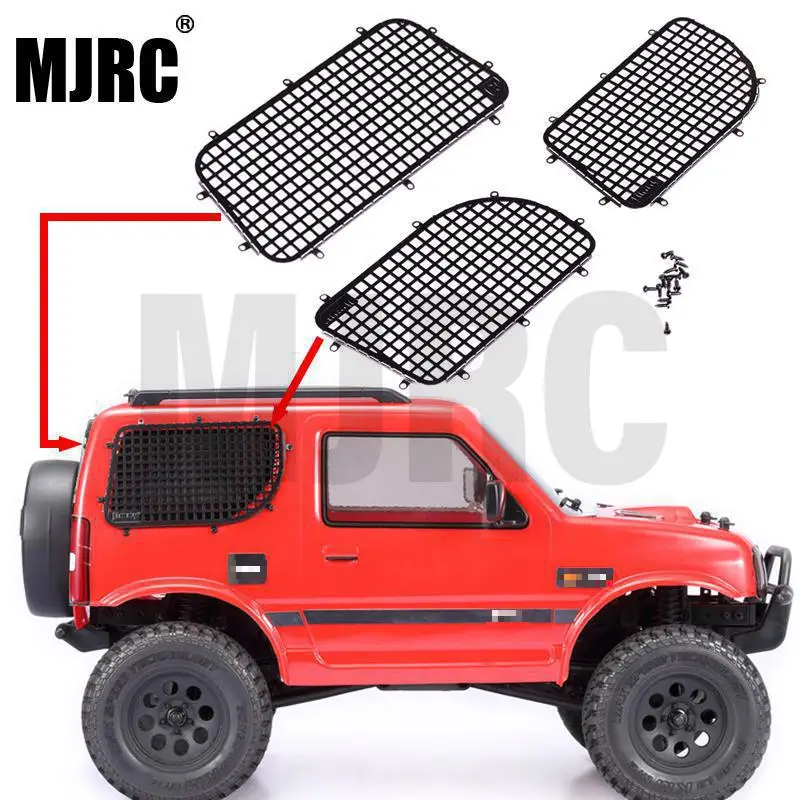3 pieces MST CMX JIMNY simulation metal car window protection, metal window for RC car decoration
3 pieces MST CMX JIMNY simulation metal car window protection, metal window for RC car decoration