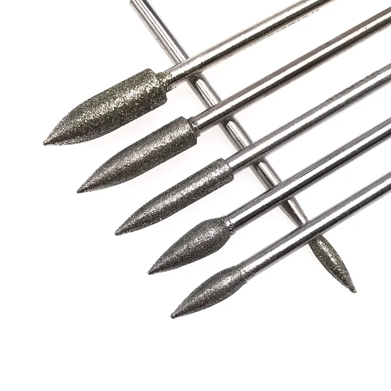 3*2.5MM Diamond Grinding Needle Cylinder Point Head Diamond & CBN Mounted Points Router Bit Milling Wood Cutter Polishing Tool
3*2.5MM Diamond Grinding Needle Cylinder Point Head Diamond & CBN Mounted Points Router Bit Milling Wood Cutter Polishing Tool