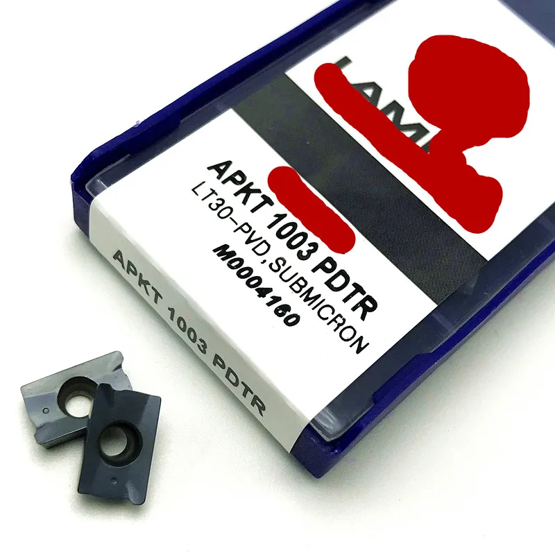 Milling blade APKT1003 PDTR LT30 high quality milling tool carbide tool, CNC milling insert
Milling blade APKT1003 PDTR LT30 high quality milling tool carbide tool, CNC milling insert