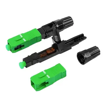 100PCS/box FTTH SC APC single-mode fiber optic SC APC quick connector SC APC FTTH Fiber Optic Fast Connector
100PCS/box FTTH SC APC single-mode fiber optic SC APC quick connector SC APC FTTH Fiber Optic Fast Connector
